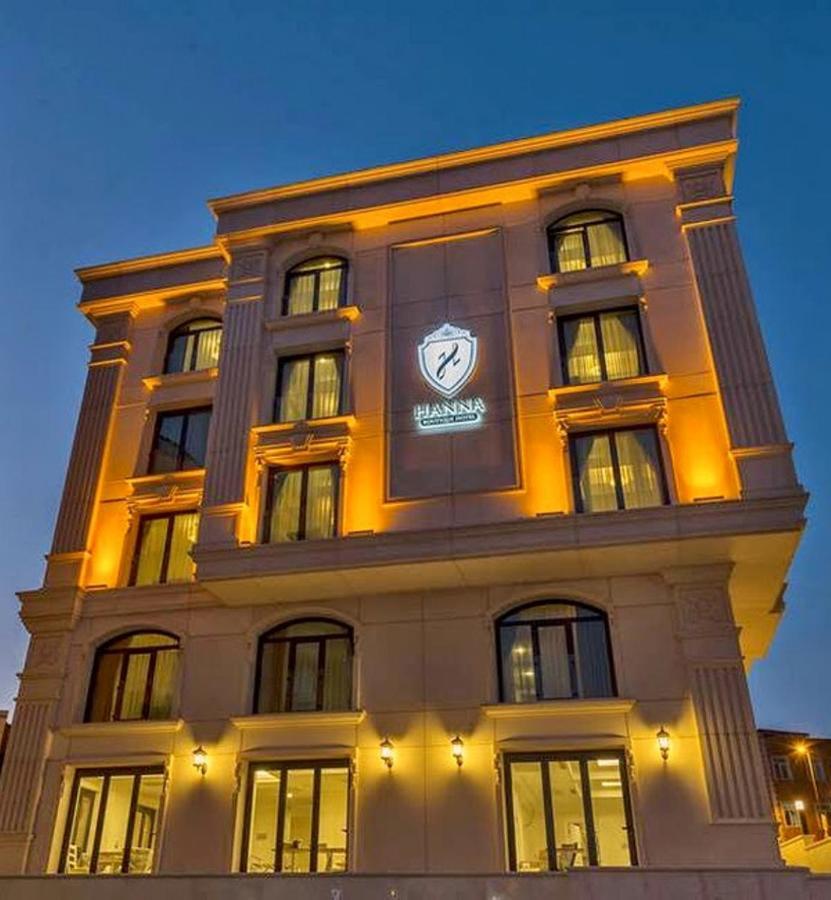 Hanna Hotel Istanbul Exterior foto